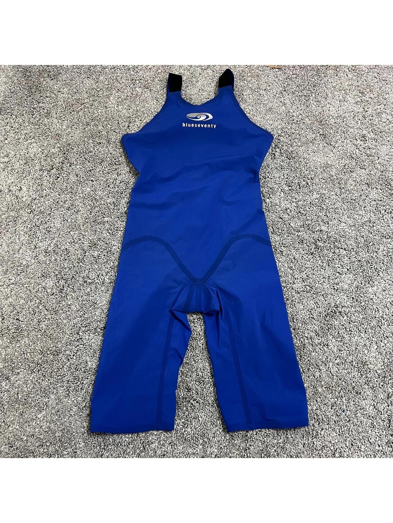 Blueseventy Nerotx Kneeskin Blue Bathing Suit Size 24